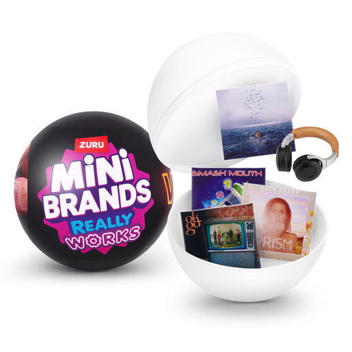 Mini Brands Really Works - Vinyl Series 1 Mystery Capsule Assortment by ZURU