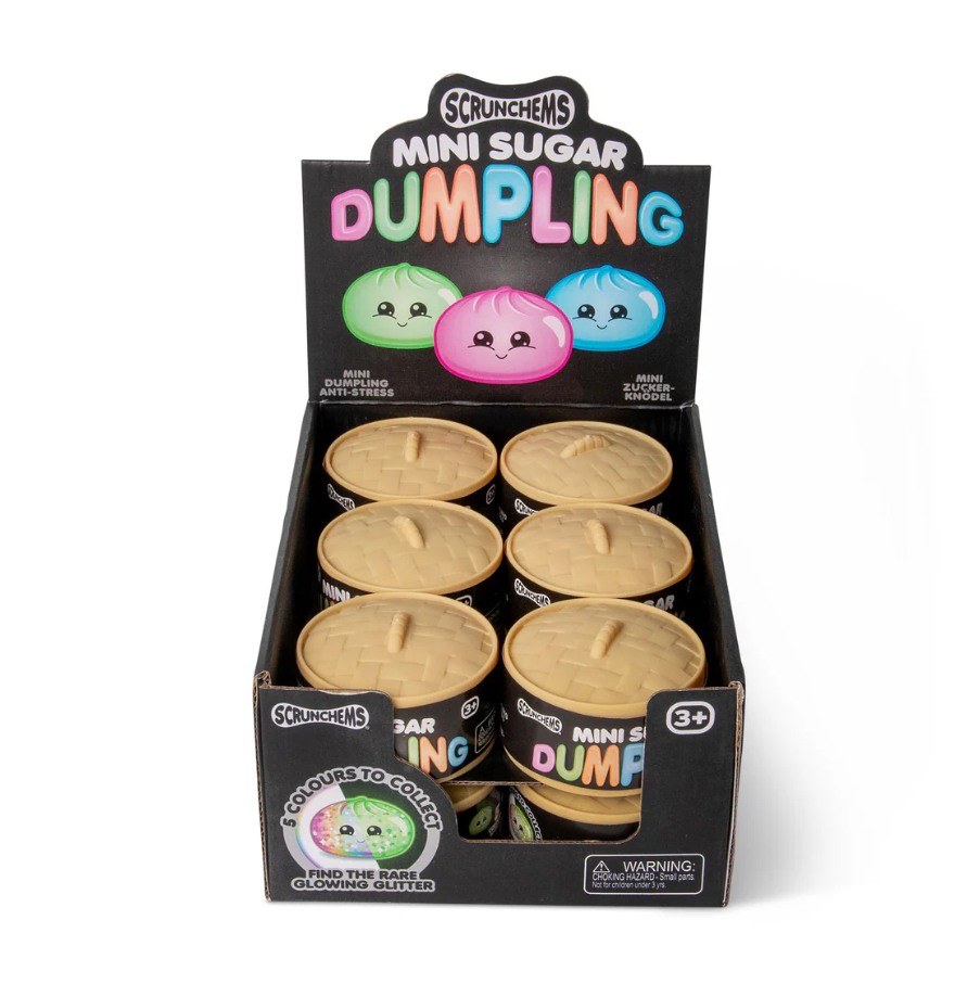 Scrunchems Mini Sugar Dumpling - Find the Rare Glitter Dumpling!