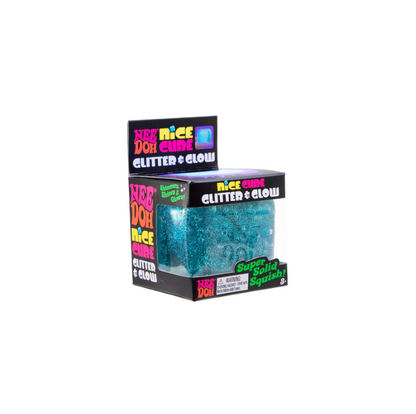 Needoh Glitter & Glow Nice Cube