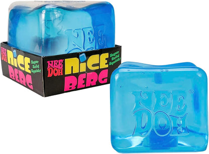 NeeDoh Niceberg - Large Squishy Ice Cube Fidget Toy For Kids