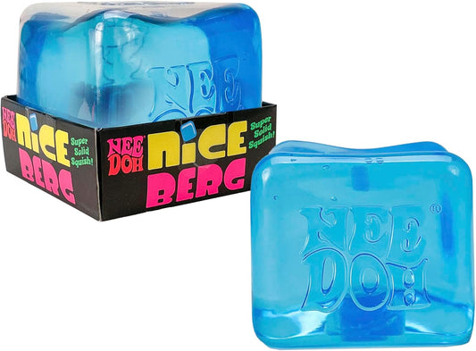 NeeDoh Niceberg - Large Squishy Ice Cube Fidget Toy For Kids