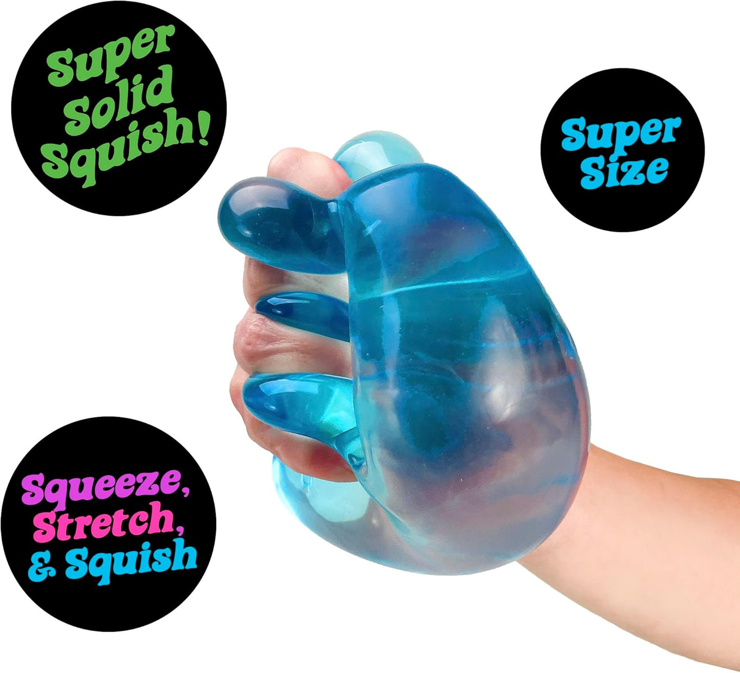 NeeDoh Niceberg - Large Squishy Ice Cube Fidget Toy For Kids
