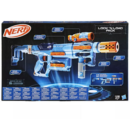 Nerf Elite 2.0 Lock N Load Pack, 1 Nerf Blaster