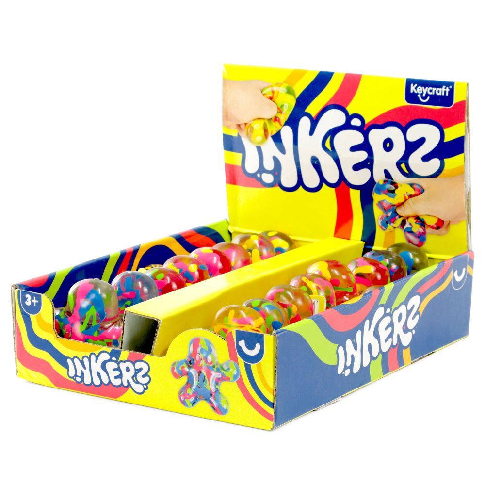 Keycraft Inkerz Men Sugar Squishy Tie-Dye Man, Single Pack (Random)