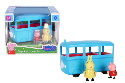 Peppa Pig Peppa's School Bus Playset with Sound Effects
