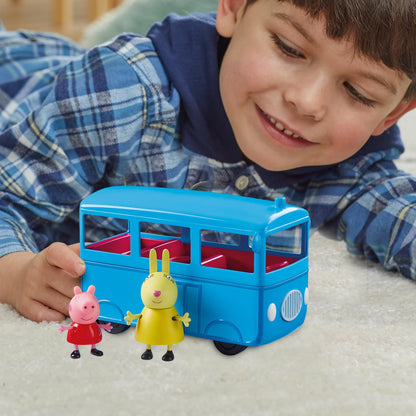 Peppa Pig Peppa's School Bus Playset with Sound Effects