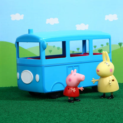Peppa Pig Peppa's School Bus Playset with Sound Effects