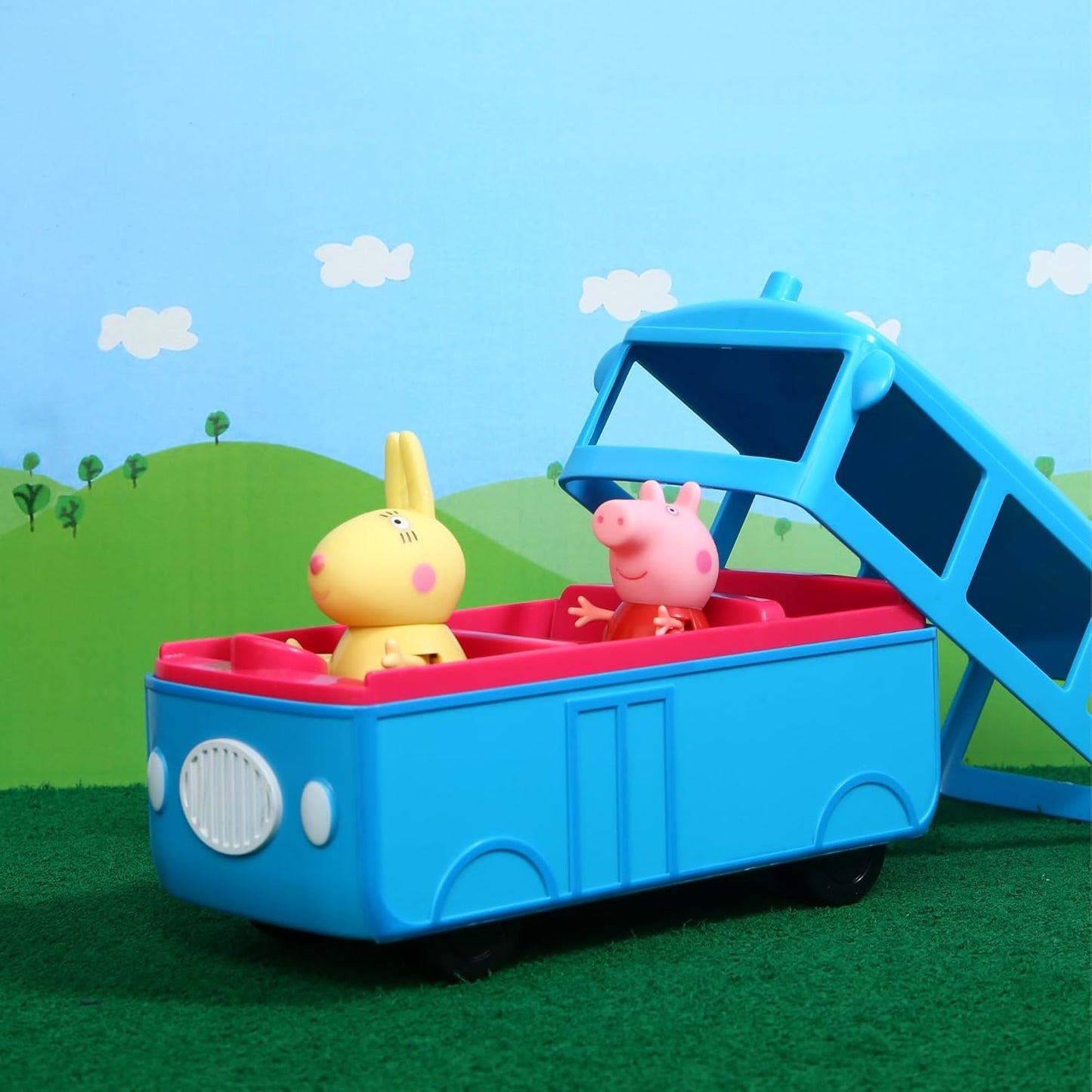 Peppa Pig Peppa's School Bus Playset with Sound Effects