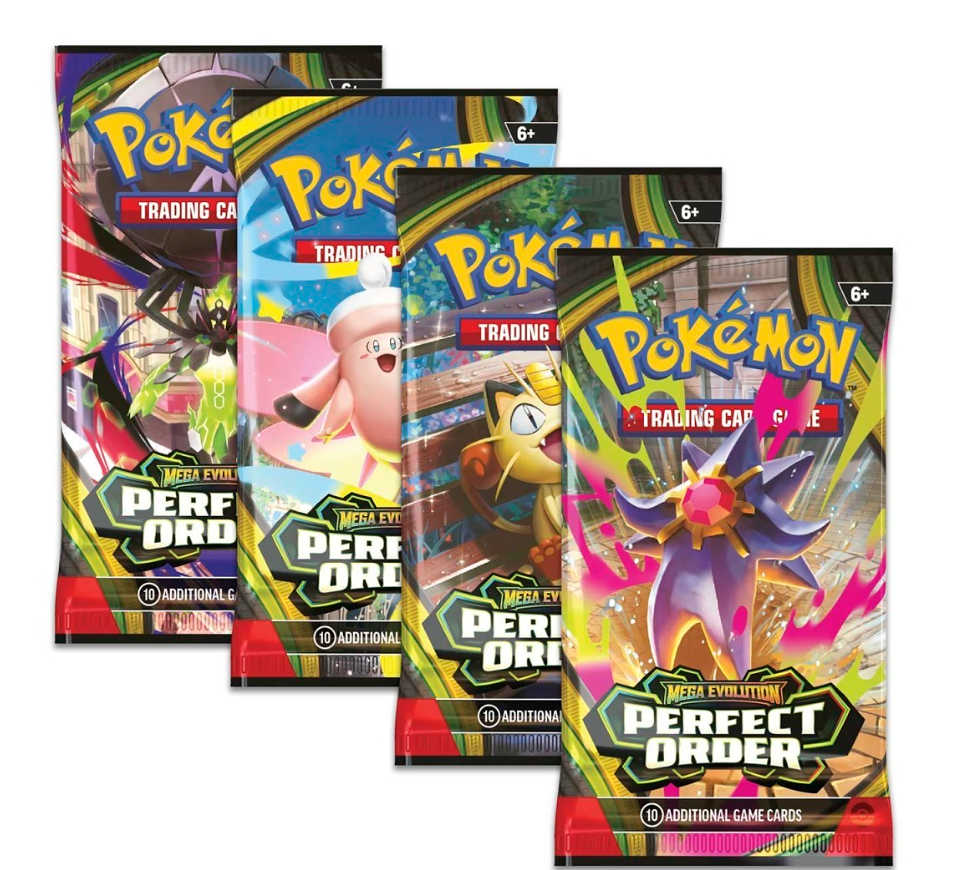 Pokémon TCG: Mega Evolution Perfect Order - Booster Pack – Toy Barnhaus