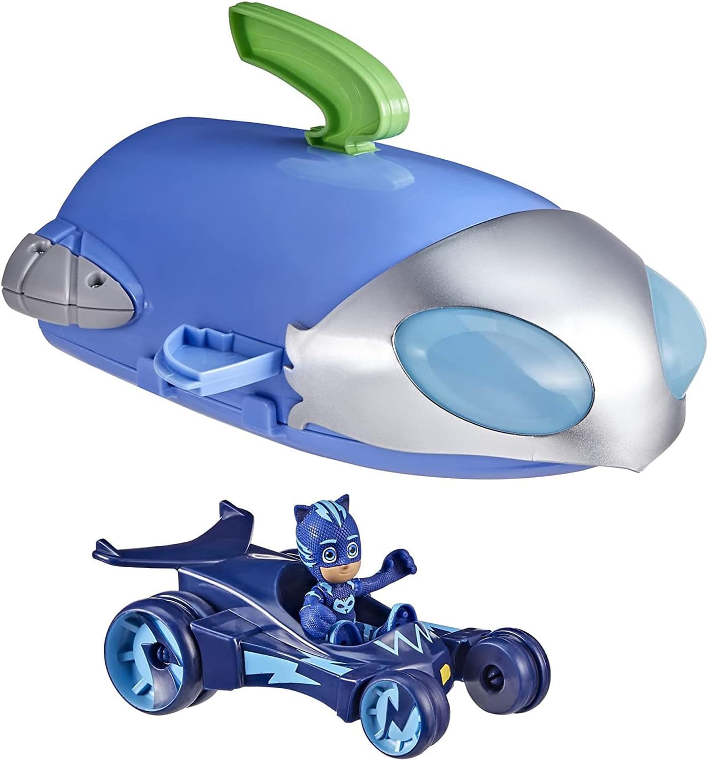 PJ Masks 2-in-1 HQ Playset, Headquarters and Rocket Preschool Toy