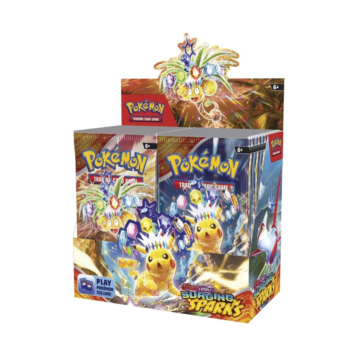 Pokémon TCG: Scarlet & Violet-Surging Sparks Booster Pack (Purchase Limit, Read Description!)