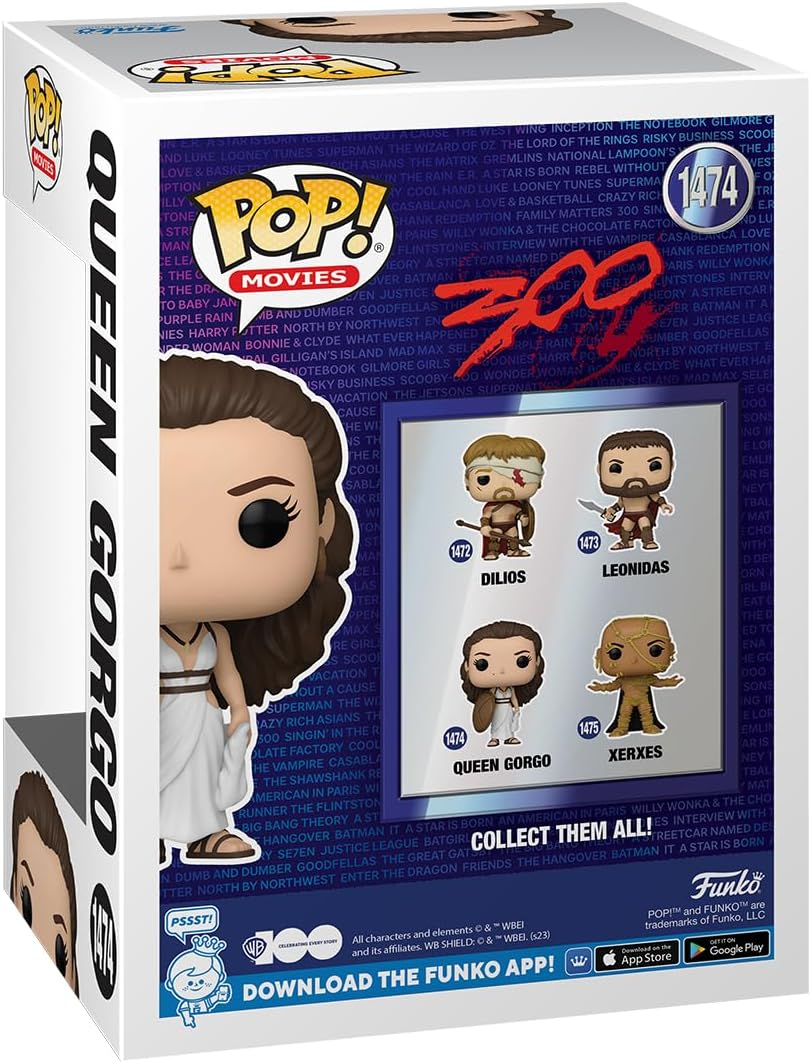 Funko POP! Movies: 300 - Queen Gorgo - 300 the Movie - Collectable Vinyl Figure