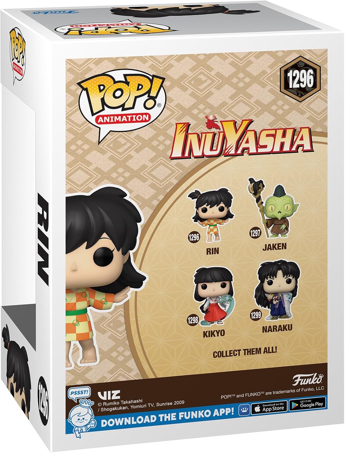Funko Pop Rin Funko POP! Animation: Inuyasha - Rin - Collectable Vinyl Figure – Toy ...