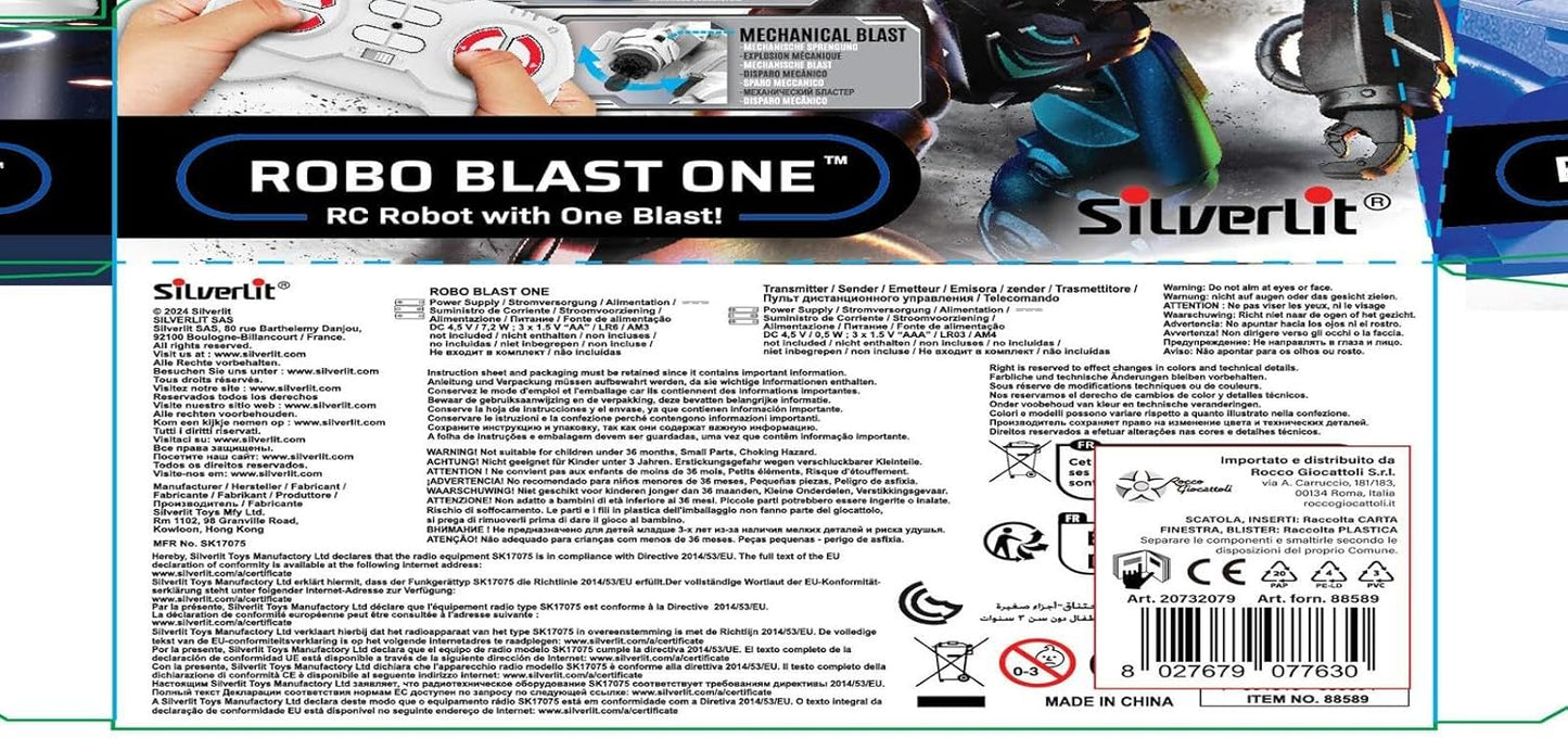 Ycoo Silverlit Robo Blast One R/C Robot