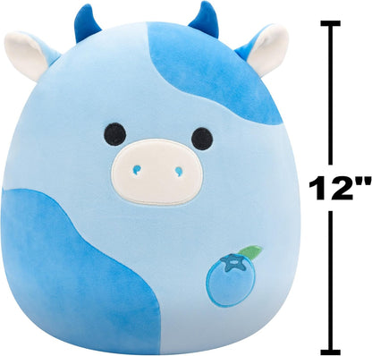 Squishmallows 12" Original Rutanya the Blueberry Cow - New With Tag