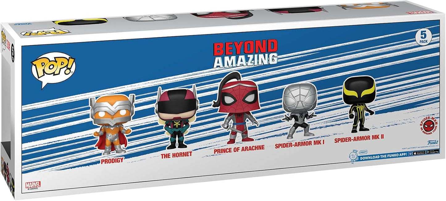 Funko POP! Marvel: Year Of the Spider - Prodigy - 5 Pack Spider-Man