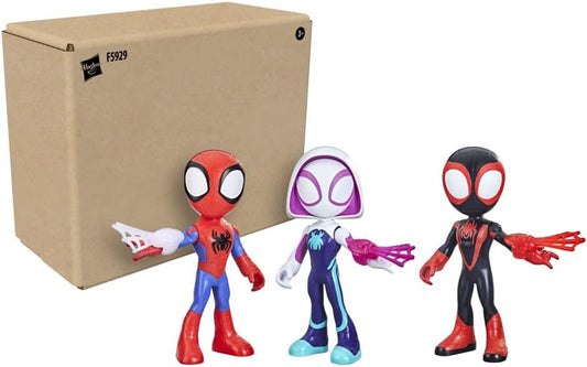 Spidey And His Amazing Friends Supersized Hero 22.5cm Action Figures 3 Pack