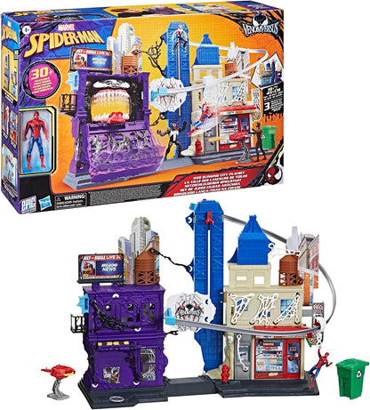 Marvel Spider-Man VenomVersus Web Slinging City Playset