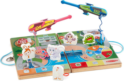 Melissa & Doug PAW Patrol Wooden Take-Along Spy, Find and Rescue Play Set