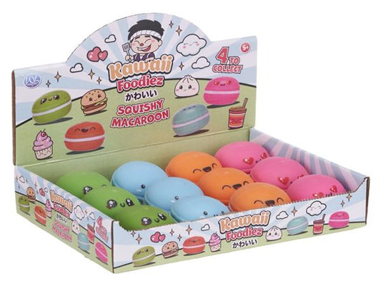 Kawaii Foodiez Squishy Macaroon Assortment