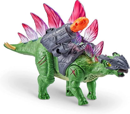 Robo Alive Dino Wars Raptor Stegosaurus Toy