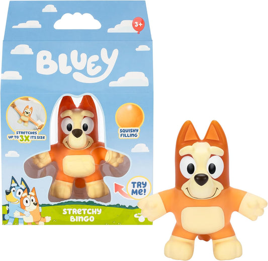 Stretchy Bingo | Super Stretchy Toy Figure Of Bingo with Squishy Filling