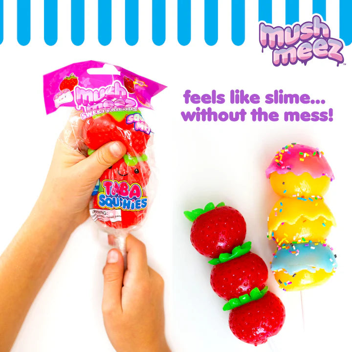 Taba Squishy Sweet Friends - 3 Taba Squishies on a Stick (1 Random)