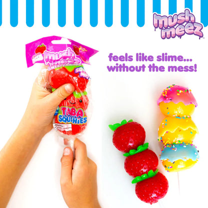 Taba Squishy Sweet Friends - 3 Taba Squishies on a Stick (1 Random)