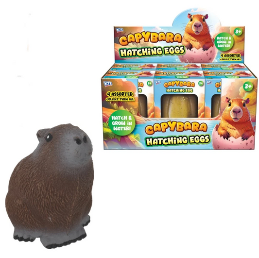 KandyToys Capybara Hatching Egg - Hatch & Grow In Water