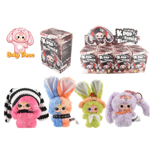 KTL BabyThree Kpop Remix Beat Mystery Plush - Single Pack