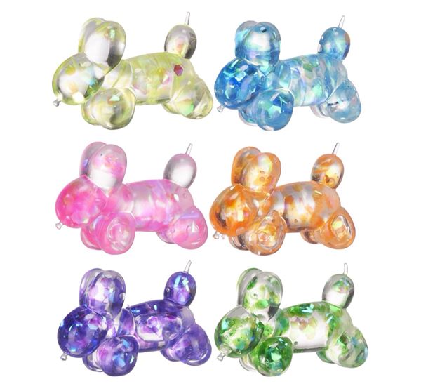 WH: Squeezeville, Maltose Sparkle Ballon Dogs Squishy - Single Pack
