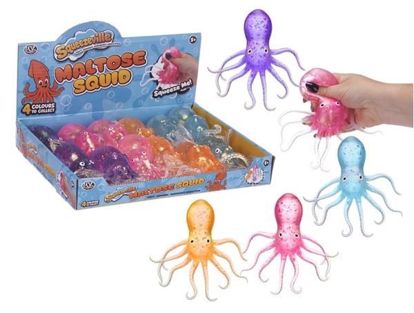 WH: Squeezeville, Maltose Squid Squishy - Single Pack